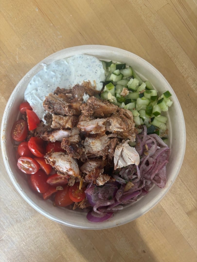 Chicken Shawarma Bowl.