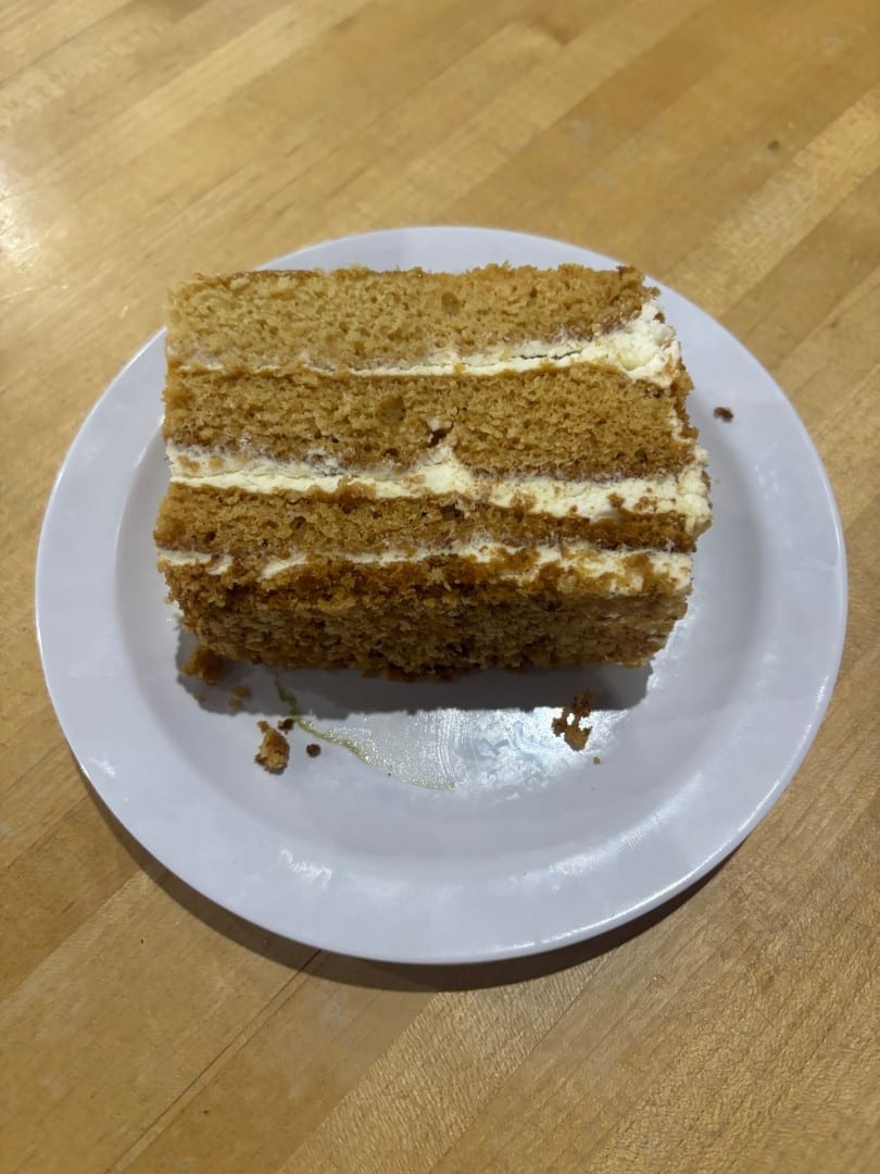 Russian Cream Cake.