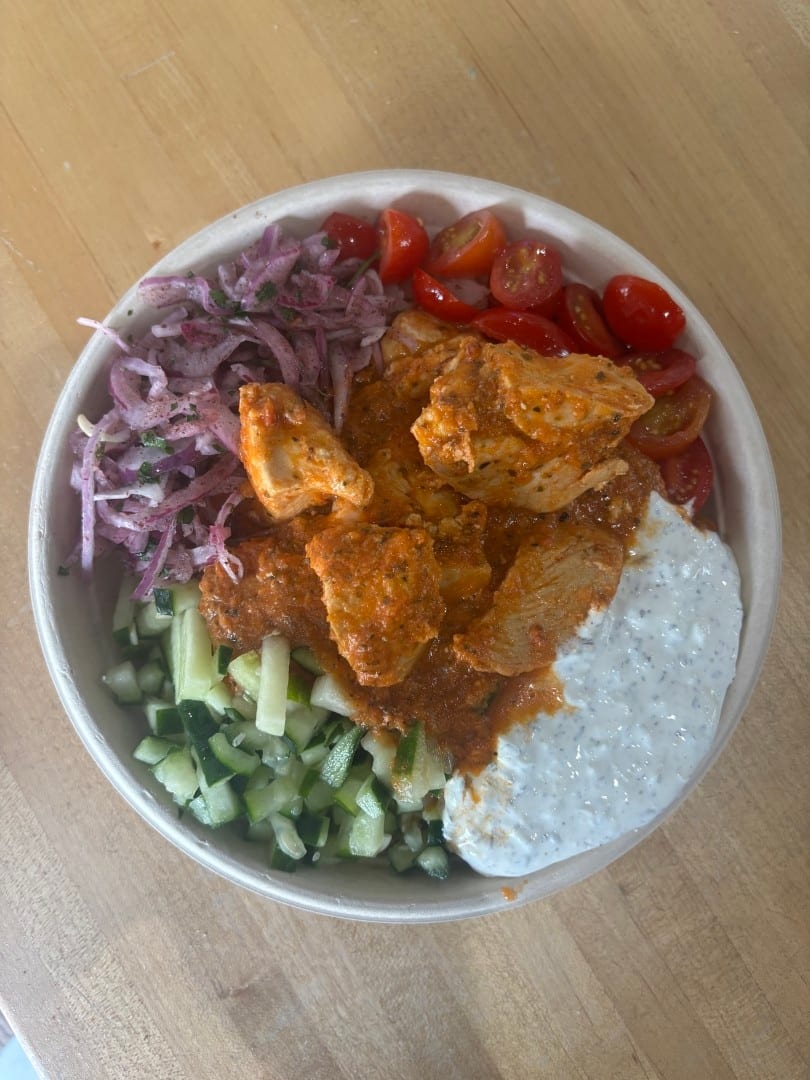 Chicken Shish Taouk Bowl.