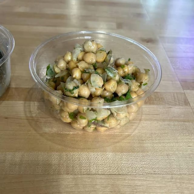 Chickpea Salad.