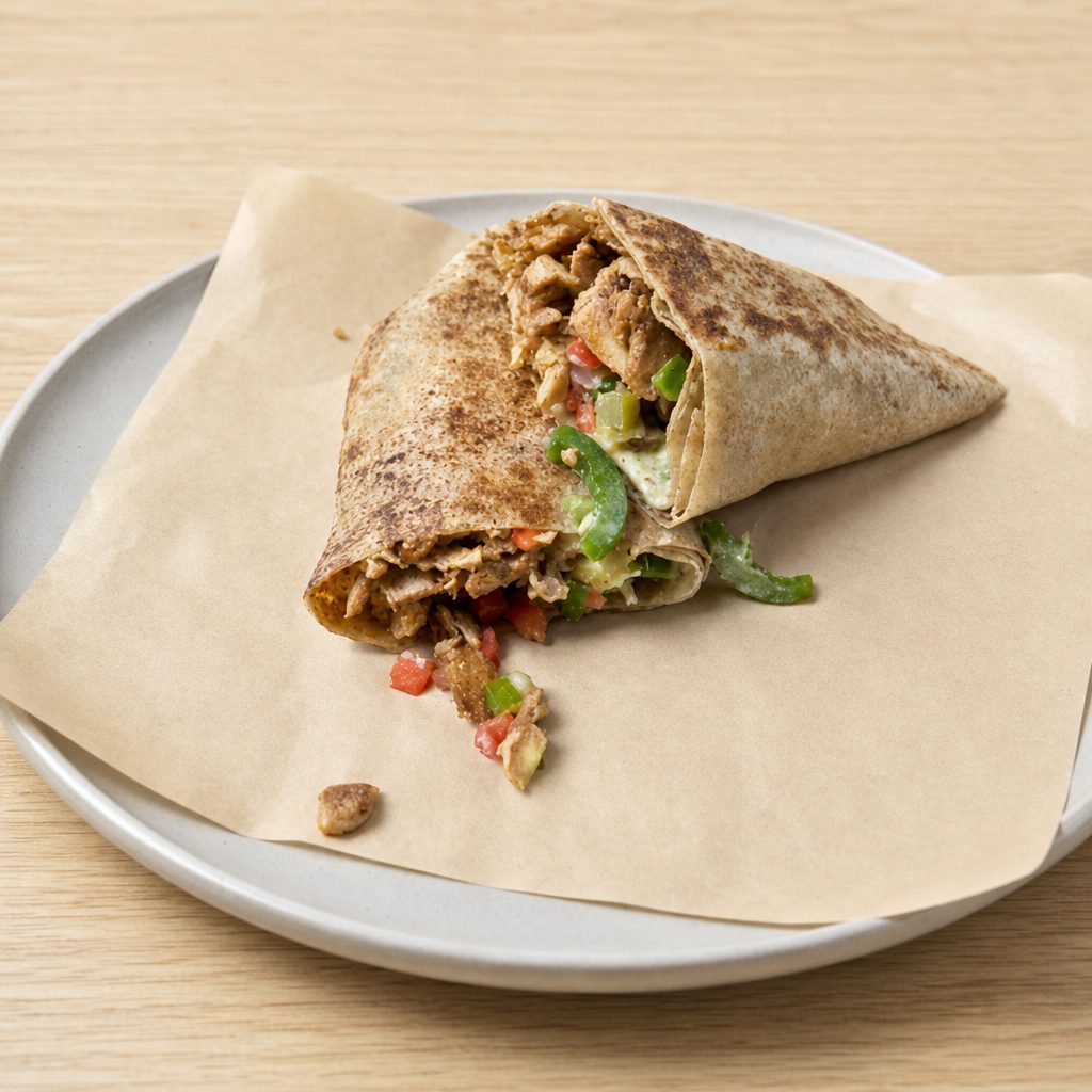 Steak Shawarma Wrap.