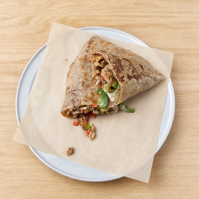 Traditional Steak Wrap Combo.