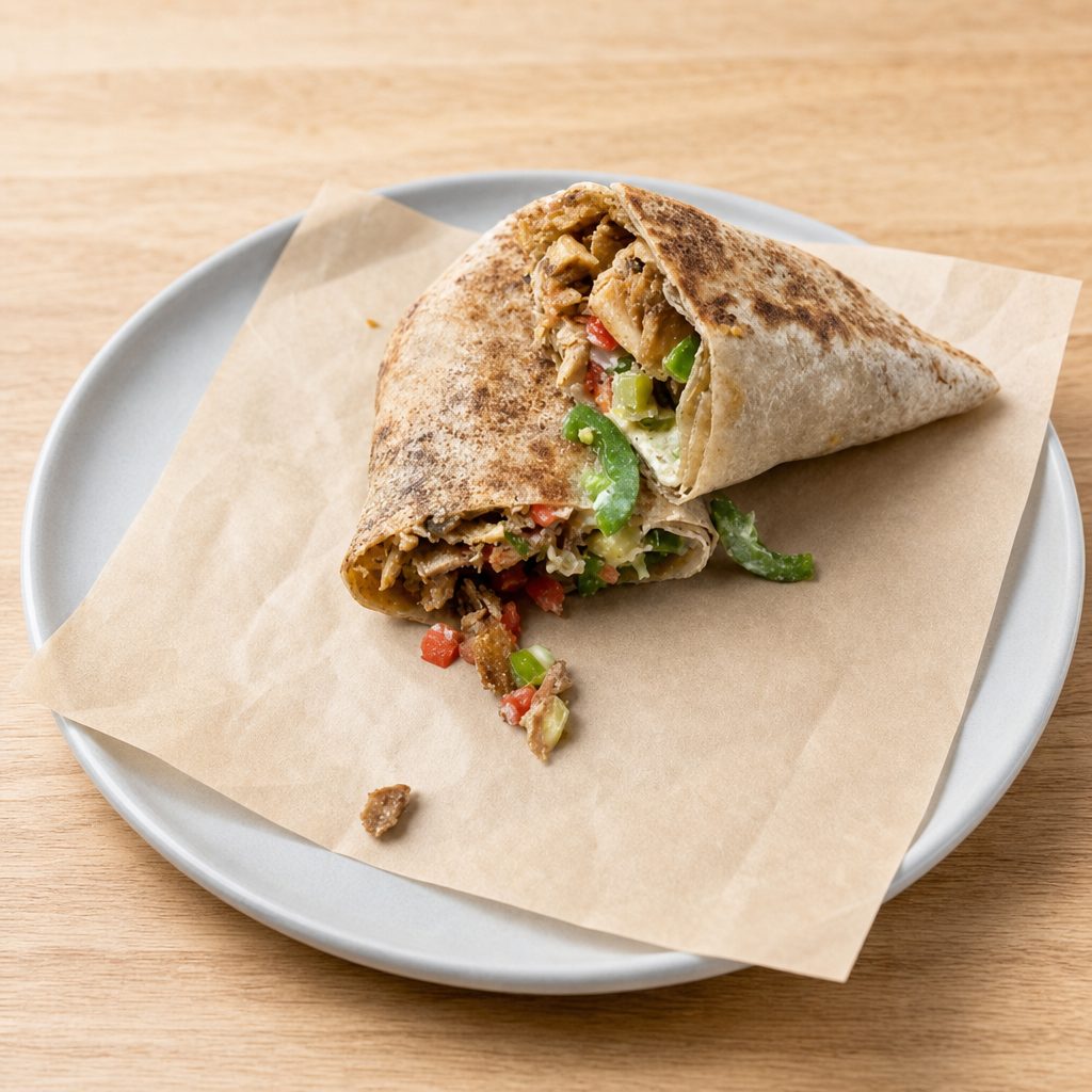 Traditional Steak Wrap.