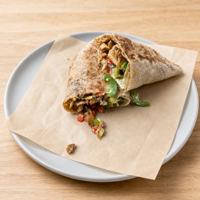 Traditional Steak Wrap.