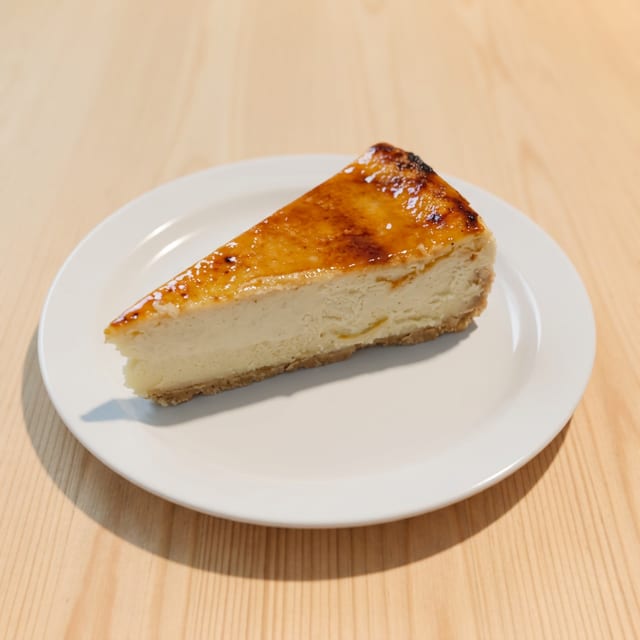 Creme Brulee Cheesecake.