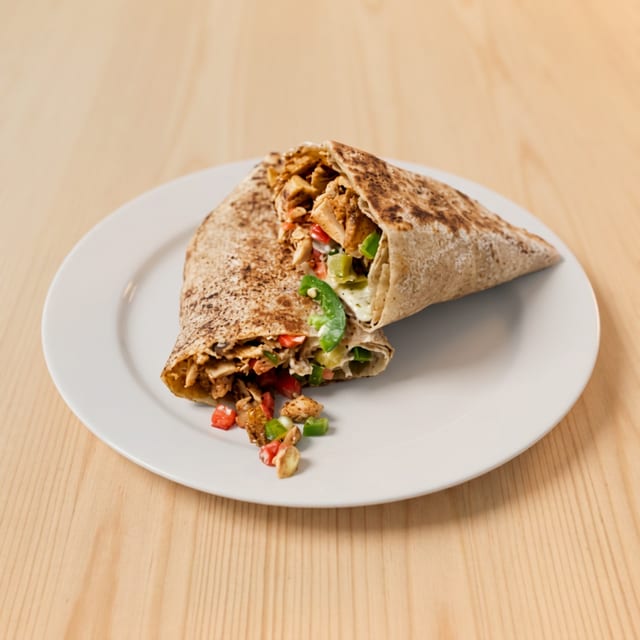 Chicken Shawarma Wrap.